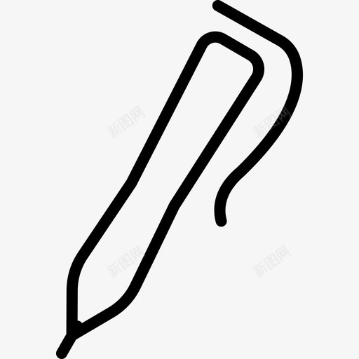钢笔其他元素直线图标svg_新图网 https://ixintu.com 其他元素 直线 钢笔