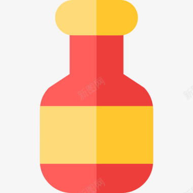 酱汁食品颜色平淡图标图标