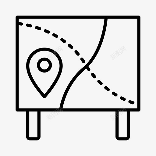 你在这里方向位置图标svg_新图网 https://ixintu.com 位置 你在这里 地图 导航 方向