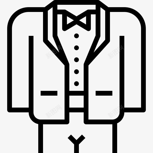 套装婚礼图标系列直线型svg_新图网 https://ixintu.com 套装 婚礼图标系列 直线型