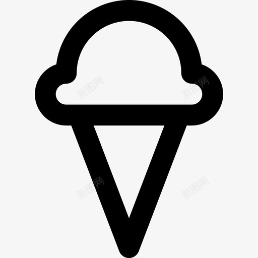 冰淇淋烧烤套餐直系图标svg_新图网 https://ixintu.com 冰淇淋 烧烤套餐 直系