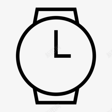 手表秒时间图标图标