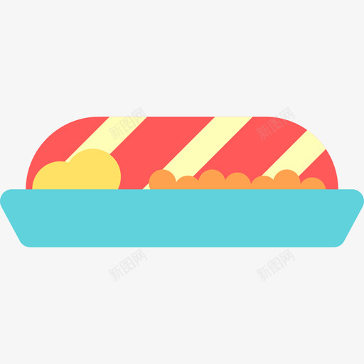 牛排食品和餐厅要素平的图标svg_新图网 https://ixintu.com 平的 牛排 食品和餐厅要素