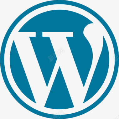 Wordpress社交媒体徽标2扁平图标图标