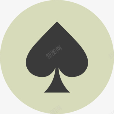 黑桃赌博2圆扁图标图标