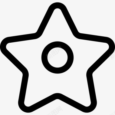 星星标志学习收藏图标图标
