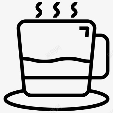 马奇亚托咖啡豆咖啡图标图标