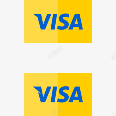 Visa电子商务要素2持平图标图标
