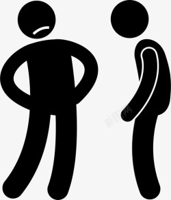 不礼貌行为傲慢不礼貌粗鲁图标高清图片