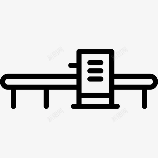 传送带工业图标收集线性svg_新图网 https://ixintu.com 传送带 工业图标收集 线性