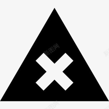 三角形抽象元素填充图标图标