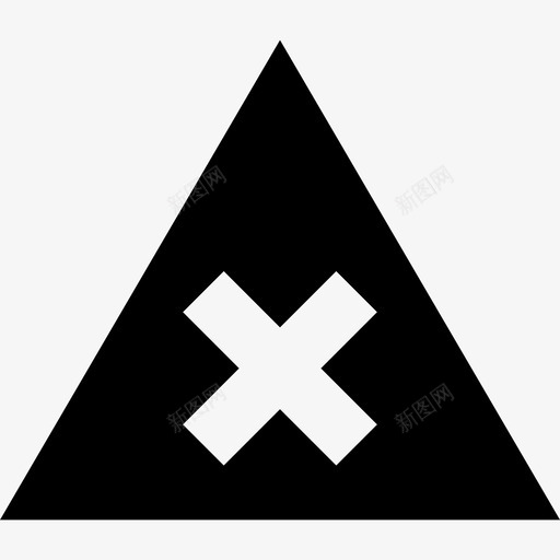 三角形抽象元素填充图标svg_新图网 https://ixintu.com 三角形 填充 抽象元素