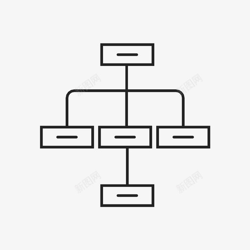 层次结构大纲方案图标svg_新图网 https://ixintu.com 大纲 层次结构 方案 结构 表格