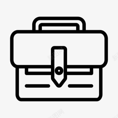 公文包手提包手提箱图标图标