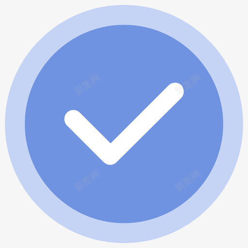 签到-勾2-iconsvg_新图网 https://ixintu.com 签到-勾2-icon