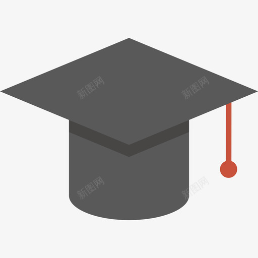 Mortarboard学校元素2平面图标svg_新图网 https://ixintu.com Mortarboard 学校元素2 平面