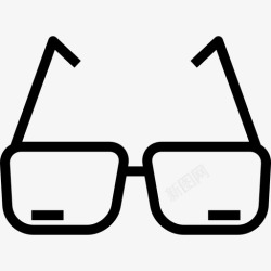 医用眼镜医用眼镜2线性图标高清图片