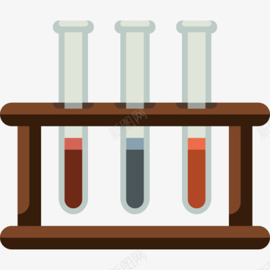 试管教育16扁平图标图标