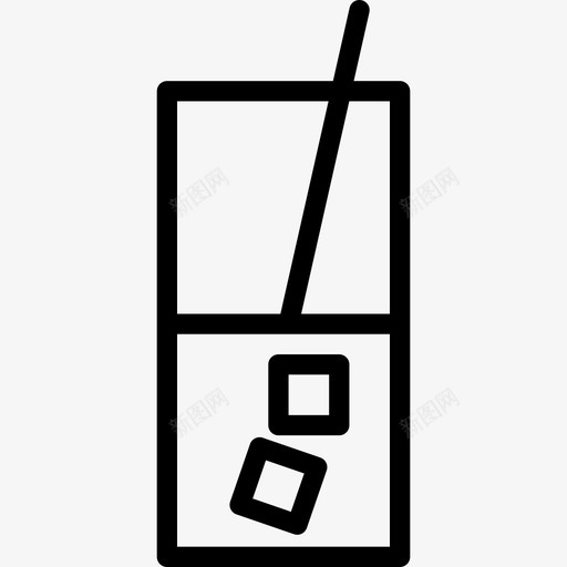 果汁厨房元素线性图标svg_新图网 https://ixintu.com 厨房元素 果汁 线性