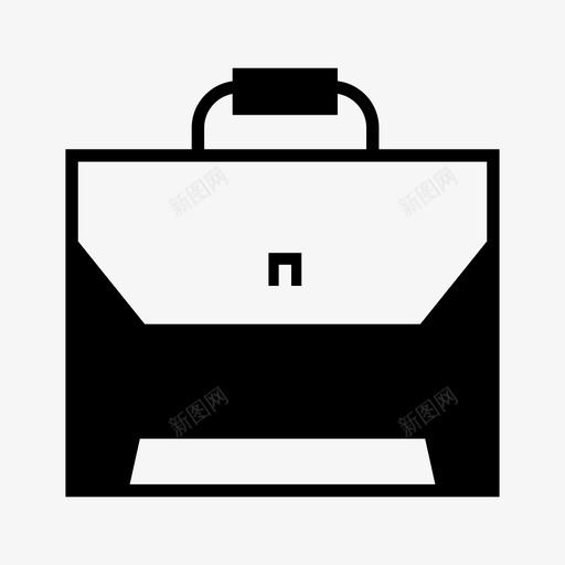 公文包行李手提包图标svg_新图网 https://ixintu.com 公文包 半公文包 手提包 行李