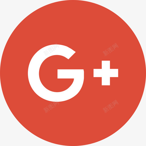 GooglePlus标识平面图标svg_新图网 https://ixintu.com GooglePlus 平面 标识