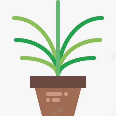 植物家庭汇编单位图标图标