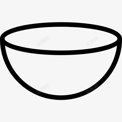 碗美食收藏2线性图标svg_新图网 https://ixintu.com 碗 线性 美食收藏2