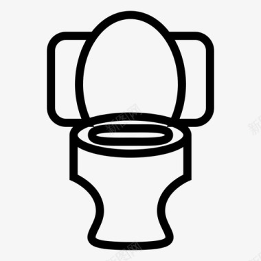 浴室卫生间便利设施图标图标