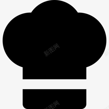厨师烧烤系列已填充图标图标