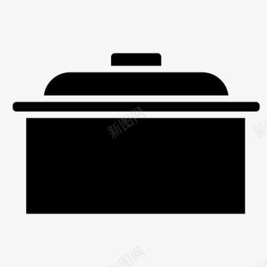 砂锅菜烹饪厨房图标图标
