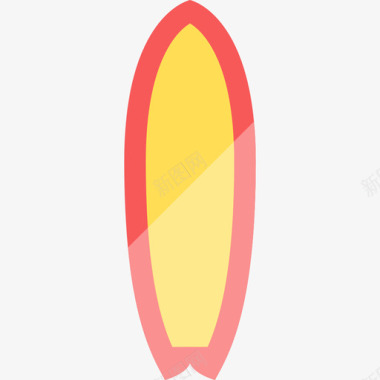 冲浪板夏季套装平板图标图标