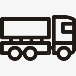 运输量大罐车运输最小运输量图标高清图片
