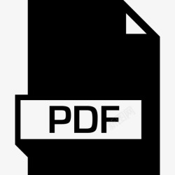 填充PDFPdf文件名glyph填充图标高清图片