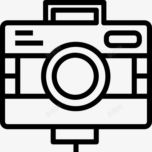摄像机旅游图标集合线性svg_新图网 https://ixintu.com 摄像机 旅游图标集合 线性
