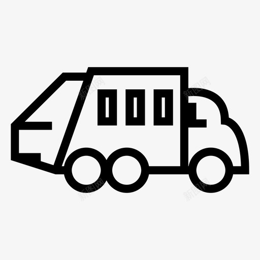 自卸卡车汽车垃圾图标svg_新图网 https://ixintu.com 垃圾 垃圾2 汽车 自卸卡车