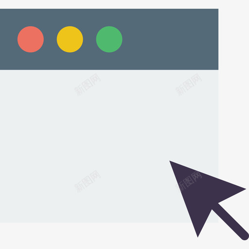 浏览器交互资源2平面图标svg_新图网 https://ixintu.com 交互资源2 平面 浏览器