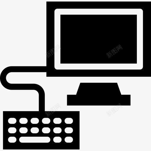 计算机电子元件填料图标svg_新图网 https://ixintu.com 填料 电子元件 计算机