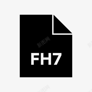 文件格式glyph粗体fh7图标图标