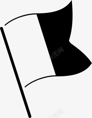 海商法典旗阿尔法航海海商法典旗图标图标