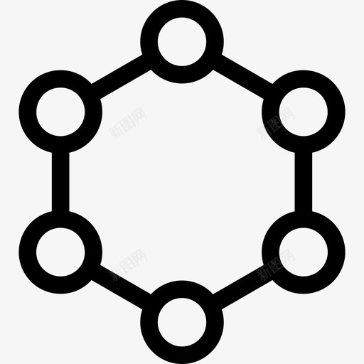 分子自然学习收藏图标svg_新图网 https://ixintu.com 分子 学习收藏 自然