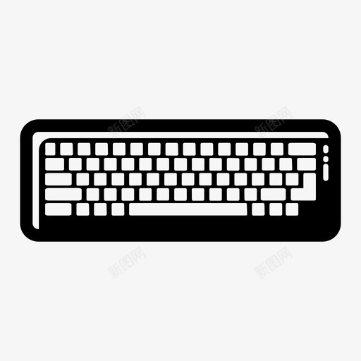 键盘打字计算机部件图标svg_新图网 https://ixintu.com 打字 计算机部件 键盘