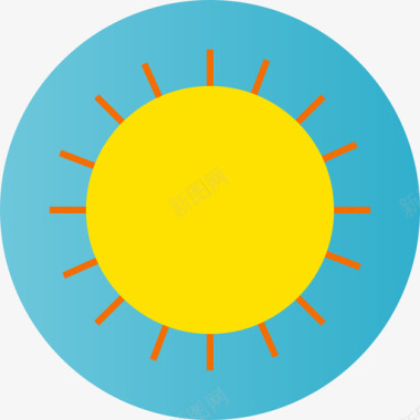 太阳自然太阳收藏图标图标