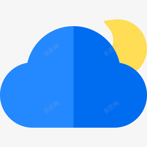 云天气集合2平坦图标svg_新图网 https://ixintu.com 云 天气集合2 平坦
