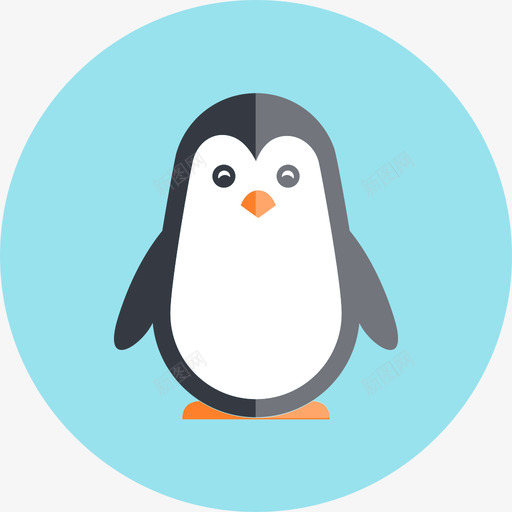 企鹅动物可爱的动物汇编图标svg_新图网 https://ixintu.com 企鹅 动物 可爱的动物汇编