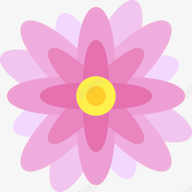 睡莲花2扁平图标图标