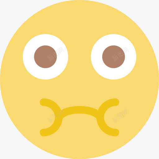病态表情设置平淡图标svg_新图网 https://ixintu.com 平淡 病态 表情设置