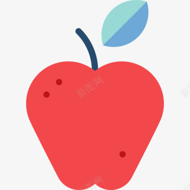 苹果高中系列2扁平图标图标