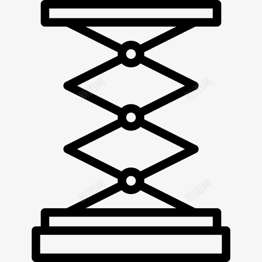 电梯行业图标集合直线型svg_新图网 https://ixintu.com 电梯 直线型 行业图标集合