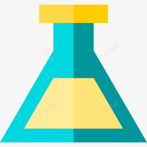 烧瓶教育用具扁平图标svg_新图网 https://ixintu.com 扁平 教育用具 烧瓶