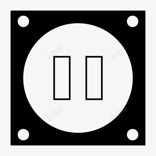 插座充电桩电图标svg_新图网 https://ixintu.com 充电桩 插座 用户界面标志符 电 电源 硬件 能量 设备